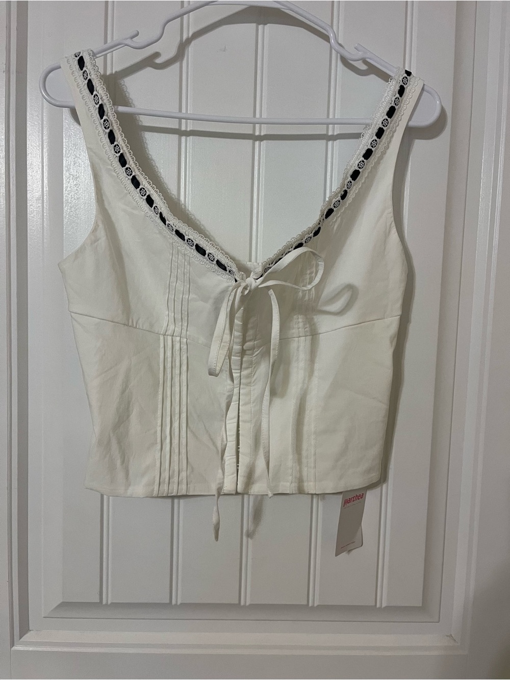 Women’s White NWT Corset Top